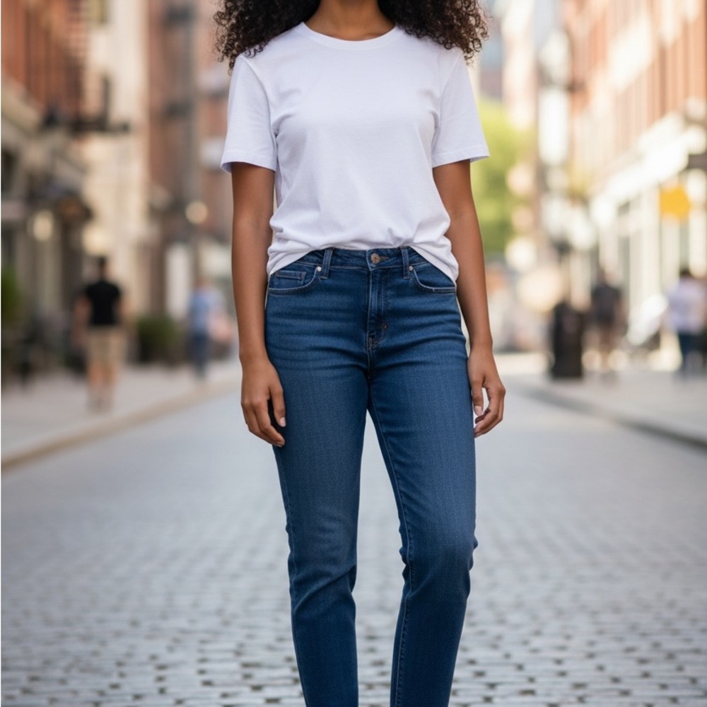 Classic Vervet Blue Women's Skinny Jeans